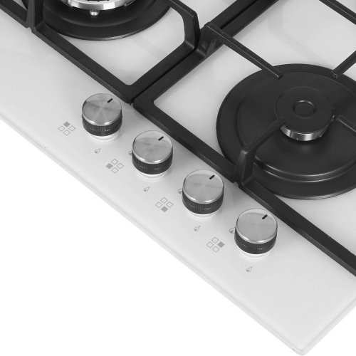 Встраиваемая газовая варочная панель Korting 60 см с 4 конфорками и WOK — стиль и мощность в вашем кухонном пространстве