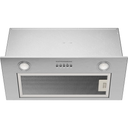 Вытяжка Kuppersberg inpush 60 x, 780 м³/ч, 3 скорости, периметральное всасывание, обратный клапан, угольный фильтр (опция), 62 дБ, нержавеющая сталь