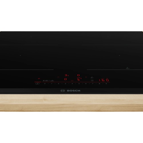 H1: Индукционная варочная поверхность Serie 6 AccentLine 60 см с 4 зонами нагрева и функцией PowerBoost - черная стеклокерамика