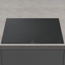 Варочная панель Gorenje GI6433SRWF, 60 см, индукция, 4 зоны, слайдер, таймер, Wi-Fi, защита от детей, черная.