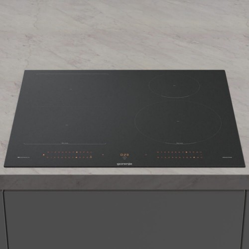 Варочная панель Gorenje 60 см, индукционная, 4 зоны нагрева, слайдерное управление, Wi-Fi, черная
