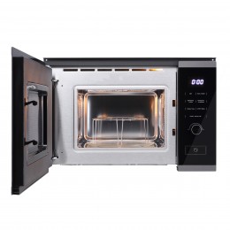Встраиваемая микроволновая печь Korting KMI 820 GNBX, 20 л, гриль, сенсорное управление, дизайн Spectrum.