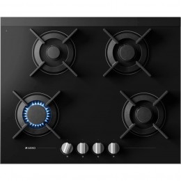 Варочная панель ASKO HG8640MGB1, 64 см, газ, 4 конфорки, стеклокерамика, матовый черный