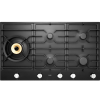 Встраиваемая газовая панель ASKO 476659 | 4 конфорки, гибридные, Super Vario Wok, чугунные решетки, автоподжиг, антрацит