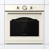 Встраиваемая электрическая духовка GORENJE с полезным объемом 77 л, электронным программатором и паровой очисткой, 300 °С, бежевый цвет