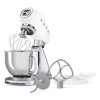 Планетарный миксер SMEG 800 Вт, 4.8 л, 10 скоростей, белый – стиль 50-х годов