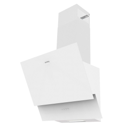 Вытяжка Korting KHC 65070 GW, 60см, Touch Control, 3 режима, 450 м³/ч, таймер, LED, 50 дБ, белое стекло