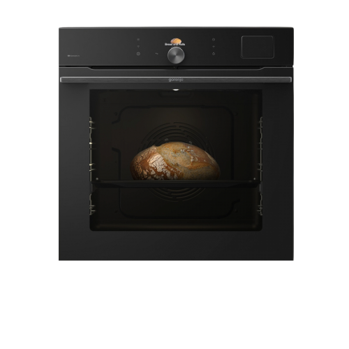 Духовой шкаф Gorenje 77 л с TFT-дисплеем, SteamAssist PRO и Wi-Fi - Энергоэффективность А+, Черный
