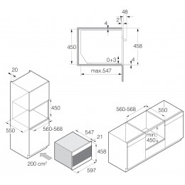 Духовой шкаф ASKO OCS8487B: 45.5x59.5x54.6 см, 51 л, на пару, 11 режимов, 160 программ, черный цвет.