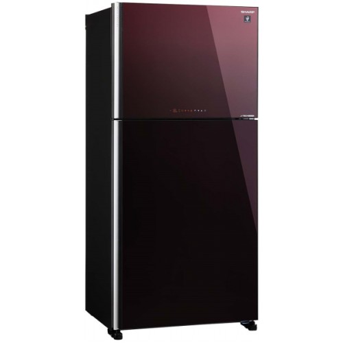 Холодильник Sharp отдельностоящий 187x86.5x74 см, 600 л, No Frost, инверторный компрессор, ионизация, LED освещение, льдогенератор