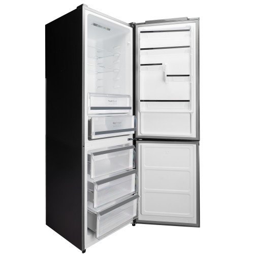 Холодильник Delonghi отдельностоящий 1950x600x658 мм, 344 л, сенсорное управление, Total Frost Free, Fresh Zone, инверторный компрессор