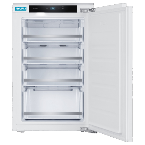 Встраиваемая морозильная камера KORTING 871x556x550 мм, 82 л, No Frost, инверторный компрессор, А++