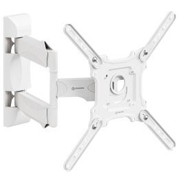 Кронштейн ONKRON M4 White 32-65, VESA 100-400, наклон -5º+8º, поворот 180º, от стены 55-500мм, до 35кг