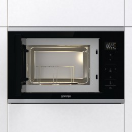 Микроволновая печь Gorenje BMX251SG2BG, 20 л, 800 Вт, гриль 1000 Вт, 15 автопрограмм, черная.