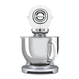 Планетарный миксер SMEG SMF04WHEU, 800 Вт, 4.8 л, 10 скоростей, белый