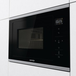 Микроволновая печь Gorenje BMX251SG2BG, 20 л, 800 Вт, гриль 1000 Вт, 15 автопрограмм, черная.