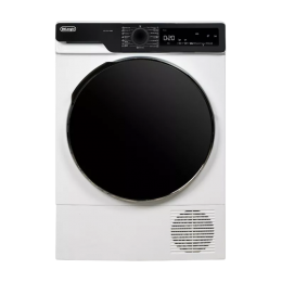 Сушильная машина Delonghi DTD 795 H FABIO, 7 кг, 15 программ, 52.5 см, тепловой насос