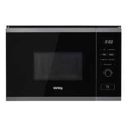 Встраиваемая микроволновая печь Korting KMI 820 GNBX, 20 л, гриль, сенсорное управление, дизайн Spectrum.