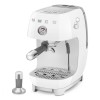 Рожковая эспрессо кофемашина SMEG 50-х, 15 бар, капучинатор, 1.4 л, двойной/одинарный эспрессо