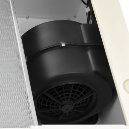 Вытяжка Kuppersberg Slimturbo 60 C, встраиваемая, 60 см, 1500 м³/ч, 3 скорости, механическое управление, освещение 2x2 Вт, 63,4 дБ, угольный фильтр KF-ES (опция).