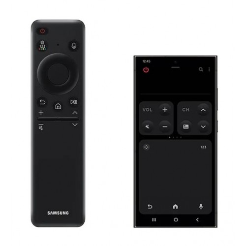 Телевизор ЖК 50'' Samsung/ 50", NeoQLED, Ultra HD, Tizen Smart TV, 60 Hz, HDR10+, Wi-Fi, Voice, DVB-T2/C/S2, Bluetooth, CI+(1.4), FreeSync Premium PRO, 2.2Ch 30W, OTS Lite, 4HDMI, 2USB, Titan Black, 2025