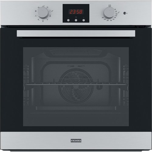 Духовой шкаф Franke FSL 86 H XS/Best - Электрический, 60 см, 71л, SMART LINEAR, дисплей, нержавеющая сталь, эмаль легкой очистки