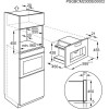Встраиваемая кофемашина ELECTROLUX с сенсорным управлением - автоматическая черная кофемашина
