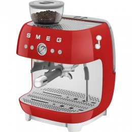 SMEG EGF03RDEU Кофемашина-эспрессо с кофемолкой, красная