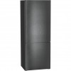 Холодильник LIEBHERR с NoFrost, EasyFresh, 474 л, A++, Black Steel, 201.5 см, 3 контейнера