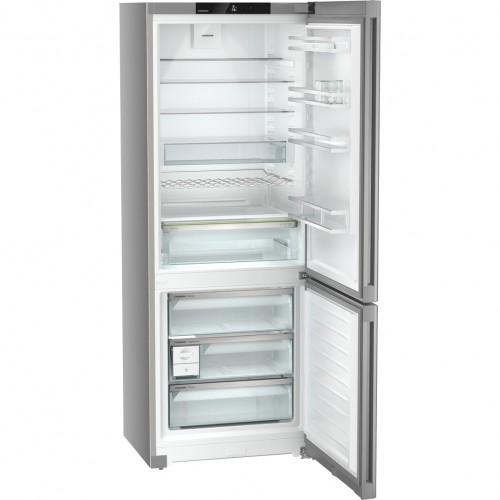 Холодильник LIEBHERR с NoFrost, EasyFresh, 474 л, A++, Steel Finish, 201,5 см, 3 контейнера
