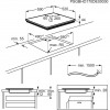Встраиваемая индукционная панель ELECTROLUX 4 конфорки, стеклокерамика, 3650 Вт, 59x52 см