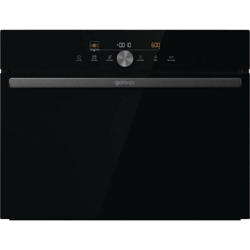Духовой шкаф Gorenje с функцией СВЧ, 50 л, сенсорный программатор IconLED+, черный