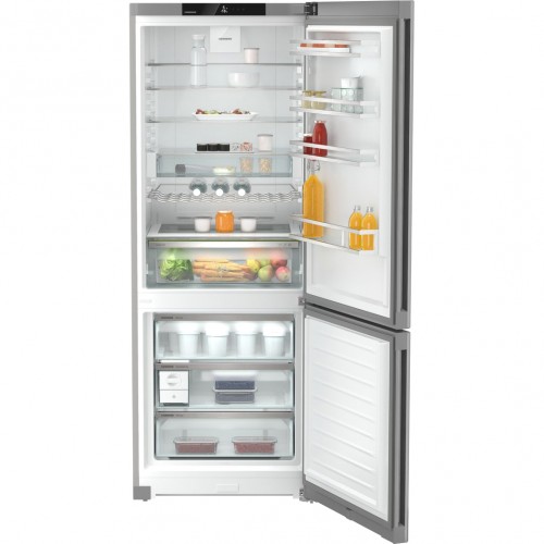 Холодильник LIEBHERR с NoFrost, EasyFresh, 474 л, A++, Steel Finish, 201,5 см, 3 контейнера