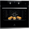 Встраиваемая электрическая духовка ELECTROLUX SteamBake с паром, нержавеющая сталь, ЖК-дисплей, таймер и отложенный старт