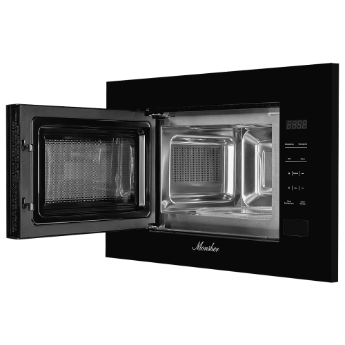 Встраиваемая микроволновая печь Monsher 700 Вт, High-Tech, 20 л, черный - идеальное решение для вашей кухни