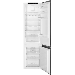 Встраиваемый холодильник Smeg C8194TNE, 306 л, NoFrost, инвертор, функция Отпуск, LED освещение