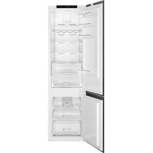 Встраиваемый холодильник SMEG 1935х540х545 мм, No-frost, 284 л, инверторный компрессор, быстрая заморозка и охлаждение, LED освещение