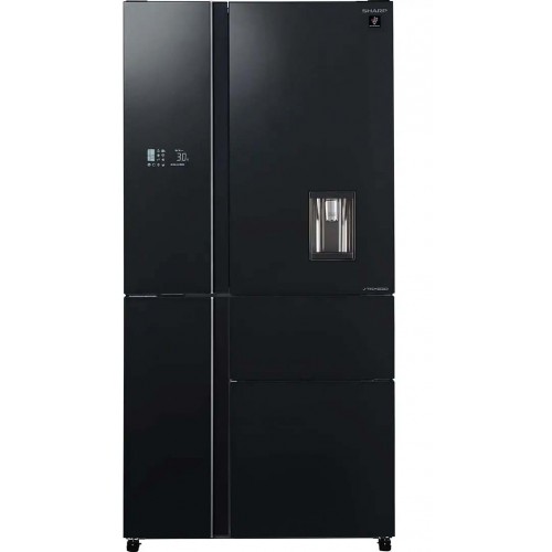 Холодильник Sharp 5-ти дверный, 650 л, No Frost, инверторный компрессор, ионизация воздуха, ВхШхГ 185x90.8x79.6 см