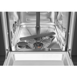 Посудомоечная машина Smeg/ Посудомоечная машина Smeg, 45 см, 10 комплектов, 3 корзины, 8 программ, сенсорное управление, отсрочка старта, автоматическое открывание дверцы, инверторный мотор, сенсор чистоты воды, полная защита от протечек, функция "ст