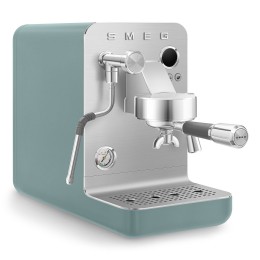 Кофемашина Smeg EMC02EGMEU, 15 бар, кнопочное управление, изумрудно-зеленая