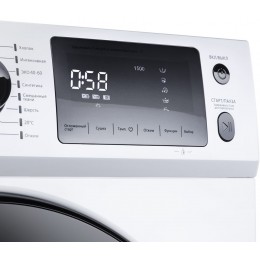 Стиральная машина MAUNFELD mfwm1586wh, 8 кг, инвертор, 15 режимов, LCD дисплей