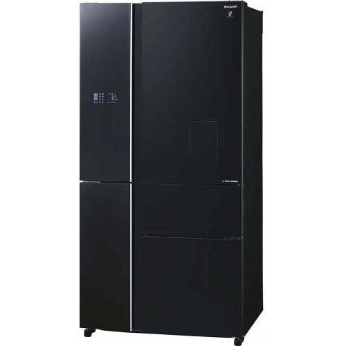 Холодильник Sharp 5-ти дверный, 650 л, No Frost, инверторный компрессор, ионизация воздуха, ВхШхГ 185x90.8x79.6 см