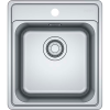 Мойка Franke 101.0689.880/Best, Серия BELL - BCX 610-42 TL, 415x480 mm, скрытый перелив, крепления FastFix