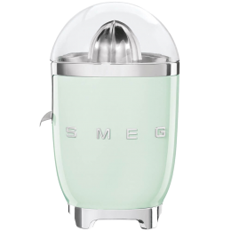 Соковыжималка Smeg CJF11PGEU, пастельный зеленый, 10 Вт, нержавеющая сталь