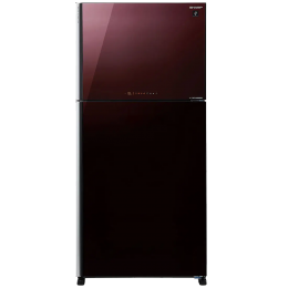 Холодильник Sharp sjxg60pgrd, 600л, No Frost, инвертор, ионизация, быстрое замораживание, LED, льдогенератор