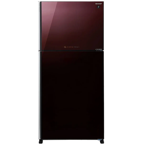 Холодильник Sharp отдельностоящий 187x86.5x74 см, 600 л, No Frost, инверторный компрессор, ионизация, LED освещение, льдогенератор
