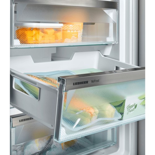 Встраиваемый морозильный шкаф Liebherr Pure 88 см, SmartFrost, 4 контейнера, door-on-door, замена IFe 3904-20 001