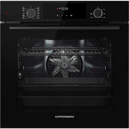 Духовой шкаф Kuppersberg HF 609 B, 80 л, 10 режимов, A, черное стекло