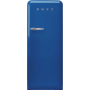 Холодильник SMEG 1530x601x728 мм, однокамерный с морозильной камерой, стиль 50-х, 270 л, синий, инверторный компрессор, LED освещение