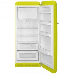 Холодильник SMEG FAB28RLI6, 270 л, однокамерный, морозильная камера, инверторный компрессор, LED, цвет лайм.